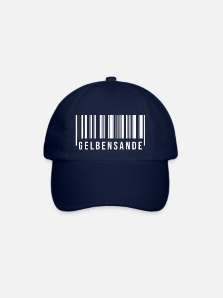 Gelbensande Strichcode - Baseballkappe - Blau/Blau