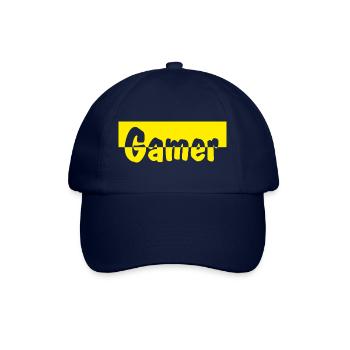 Gamer - Baseballkappe - Blau/Blau - Vorne