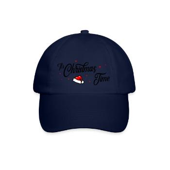 christmas time - Baseballkappe - Blau/Blau - Vorne