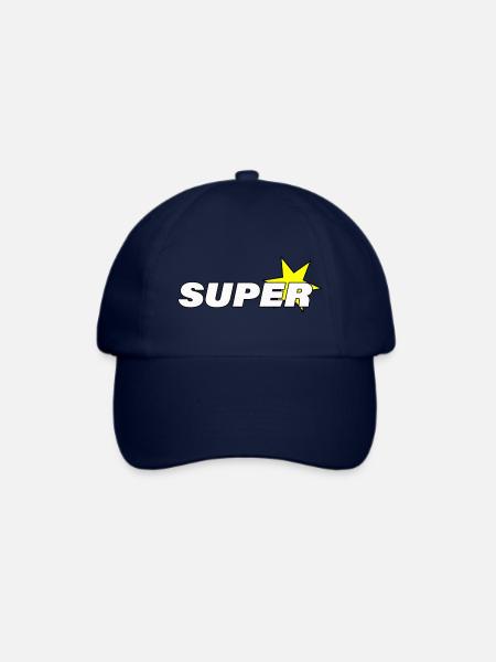 SUPER STAR - Baseballkappe - Blau/Blau