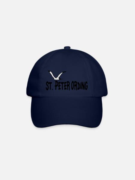 St Peter Ording - Baseballkappe - Blau/Blau