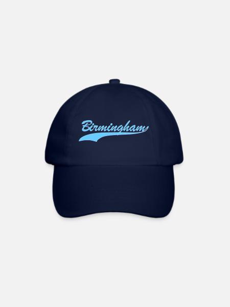 Birmingham - Baseballkappe - Blau/Blau