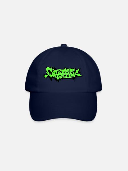 GRAFFITI - Baseballkappe - Blau/Blau