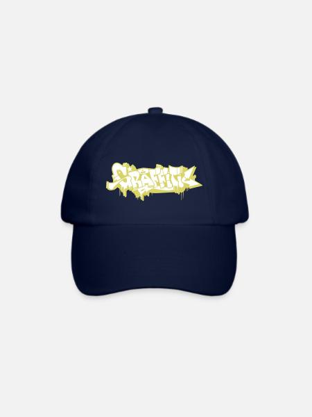 GRAFFITI - Baseballkappe - Blau/Blau