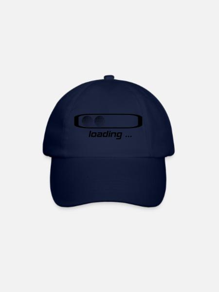 loading bar, Ladebalken - Baseballkappe - Blau/Blau