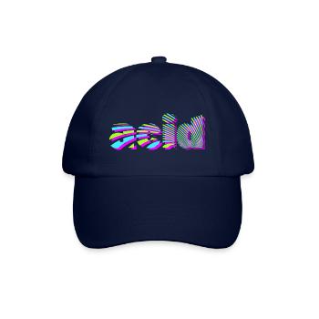 acid - Baseballkappe - Blau/Blau - Vorne