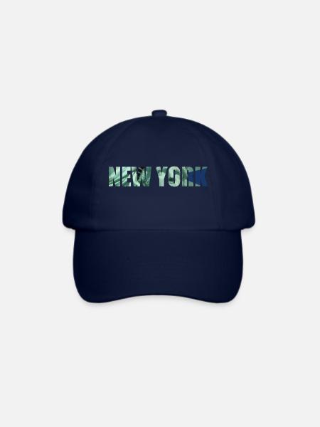 NEW YORK - Baseballkappe - Blau/Blau