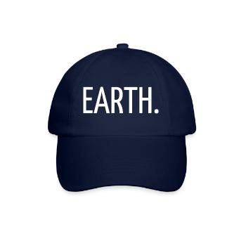 Erde. - Baseballkappe - Blau/Blau - Vorne