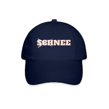 Schnee 1 - Baseballkappe - Blau/Blau - Vorne
