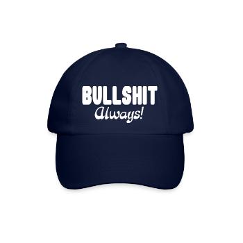 Blödsinn - Baseballkappe - Blau/Blau - Vorne