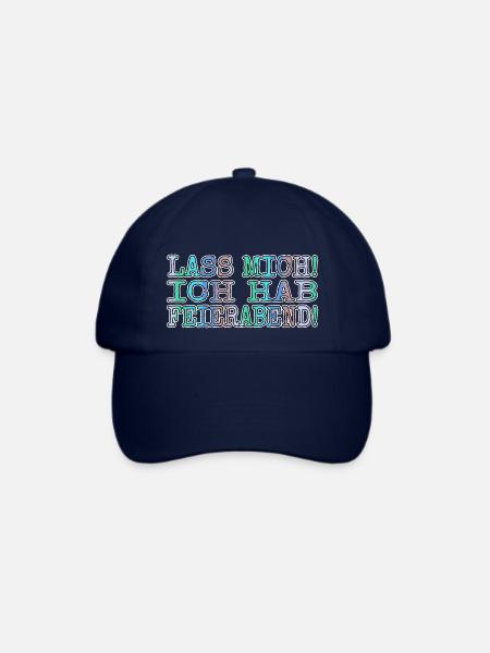 statement geburtstagsgeschenkidee spruch zitat - Baseballkappe - Blau/Blau