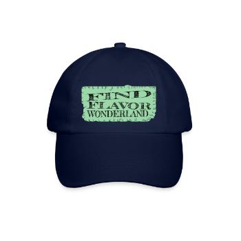 present discovery quotes birthday present idea - Baseballkappe - Blau/Blau - Vorne