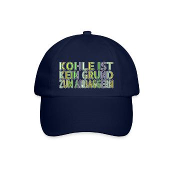 grüne lebensstiltipps geburtstagsgeschenkidee - Baseballkappe - Blau/Blau - Vorne