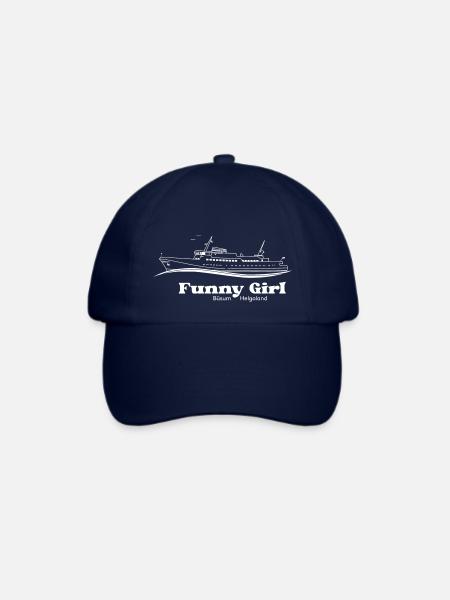 Funny Girl - Baseballkappe - Blau/Blau