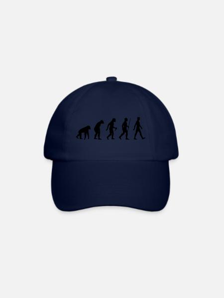 Evolution - Baseballkappe - Blau/Blau