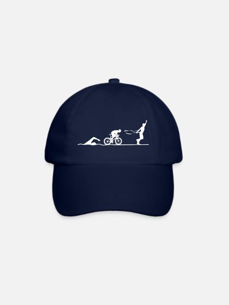 Triathlon - Baseballkappe - Blau/Blau