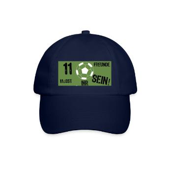 Fusball - Baseballkappe - Blau/Blau - Vorne