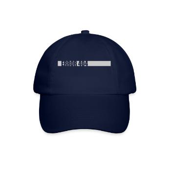 Error 404 Netzwerk verloren - Baseballkappe - Blau/Blau - Vorne