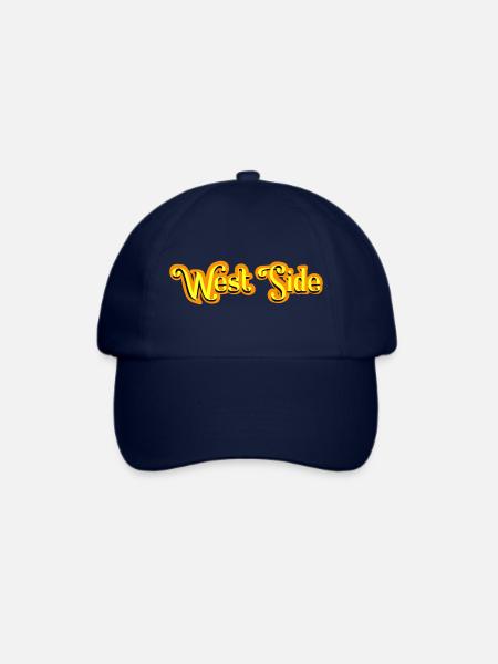 West Side - Baseballkappe - Blau/Blau