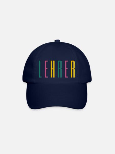 Lehrer - Schule, Beruf, Klassenzimmer - Baseballkappe - Blau/Blau