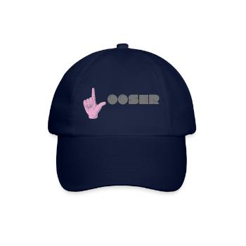 Verlierer - Baseballkappe - Blau/Blau - Vorne