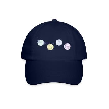Fitness Sportaccessoires - color - Baseballkappe - Blau/Blau - Vorne