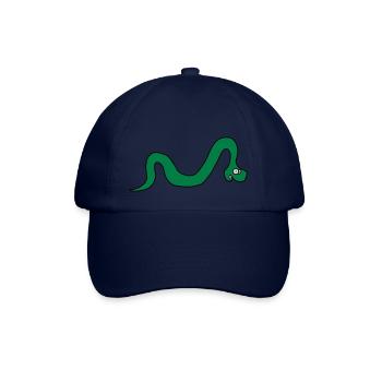 Funny Snake - Baseballkappe - Blau/Blau - Vorne