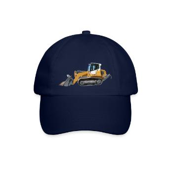Planierraupe - Baseballkappe - Blau/Blau - Vorne