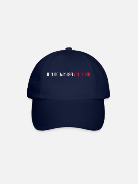 in dog years Dead - Baseballkappe - Blau/Blau