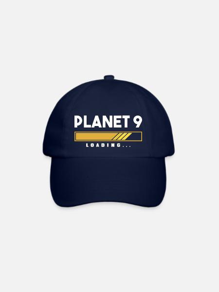Planet 9 Sonnensystem Weltall Universum Geschenk - Baseballkappe - Blau/Blau