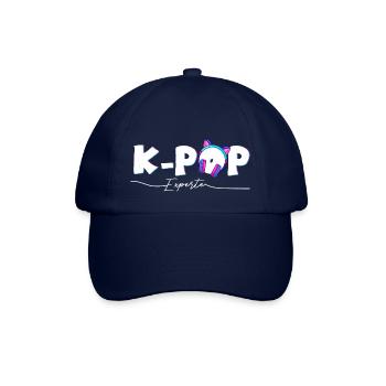 Team K-Pop Koreanische Popmusik Kpop - Baseballkappe - Blau/Blau - Vorne