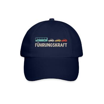 Busfahrer Linienbus Führungskraft Bus - Baseballkappe - Blau/Blau - Vorne