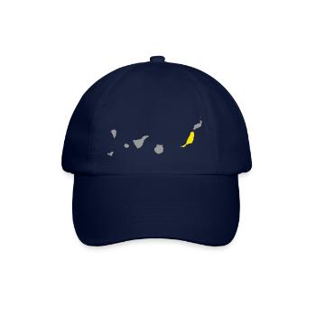 Kanarische Inseln - Baseballkappe - Blau/Blau - Vorne
