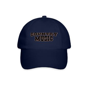 country music - Baseballkappe - Blau/Blau - Vorne
