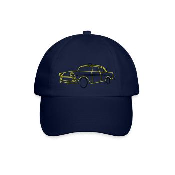 US Yellow Cab Taxi Tribal - Baseballkappe - Blau/Blau - Vorne