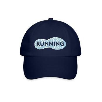 Laufen, Laufschuh - Baseballkappe - Blau/Blau - Vorne