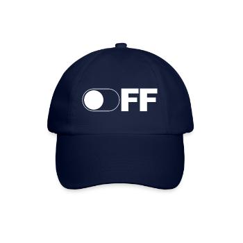 OFF - Baseballkappe - Blau/Blau - Vorne