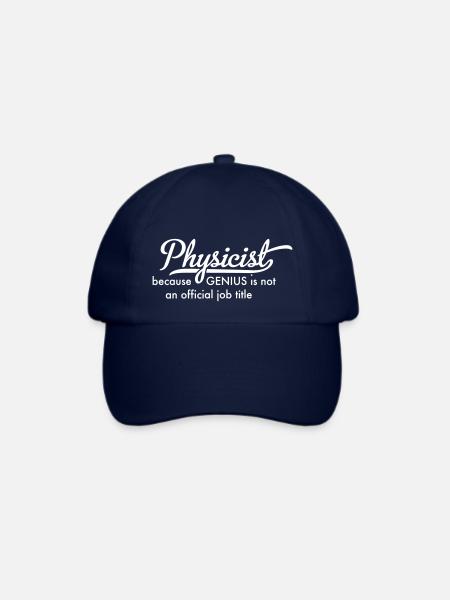 Physiker - Baseballkappe - Blau/Blau