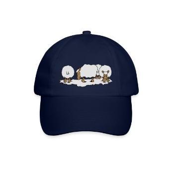 SCHAF Herde - Baseballkappe - Blau/Blau - Vorne