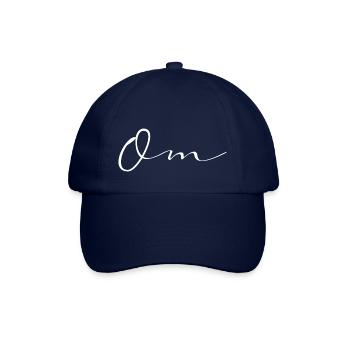 T-Shirt spirituell "om" - Baseballkappe - Blau/Blau - Vorne