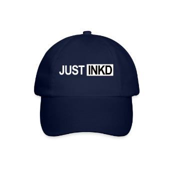JUST INKD - Baseballkappe - Blau/Blau - Vorne