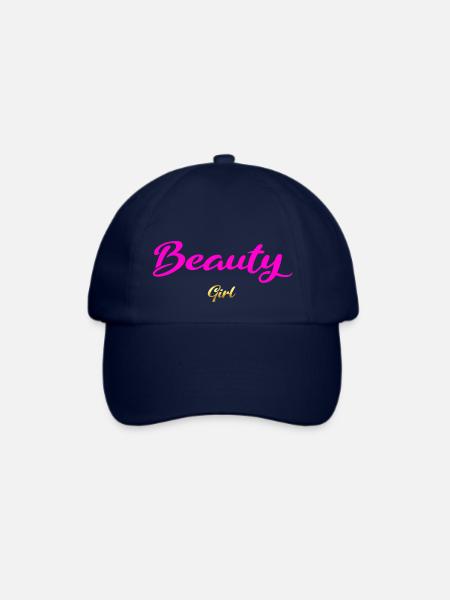 Beauty Girl pink - Baseballkappe - Blau/Blau