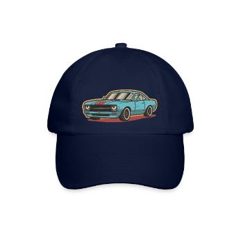 AUTOS - Baseballkappe - Blau/Blau - Vorne