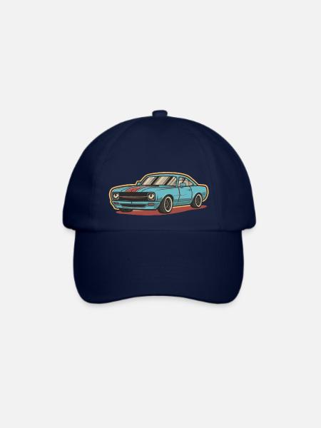 AUTOS - Baseballkappe - Blau/Blau