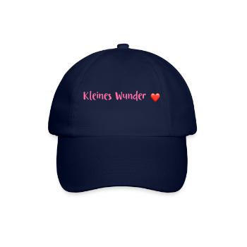 kleines Wunder - Baseballkappe - Blau/Blau - Vorne