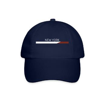 New York - Baseballkappe - Blau/Blau - Vorne