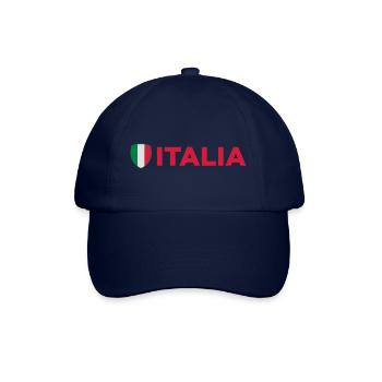 Nationalflagge von Italien - Baseballkappe - Blau/Blau - Vorne