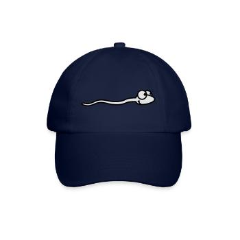 comic_sperm_2c - Baseballkappe - Blau/Blau - Vorne