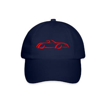 Cabrio - red - Baseballkappe - Blau/Blau - Vorne