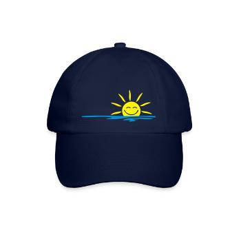 Holiday - Sonne und Meer - Baseballkappe - Blau/Blau - Vorne